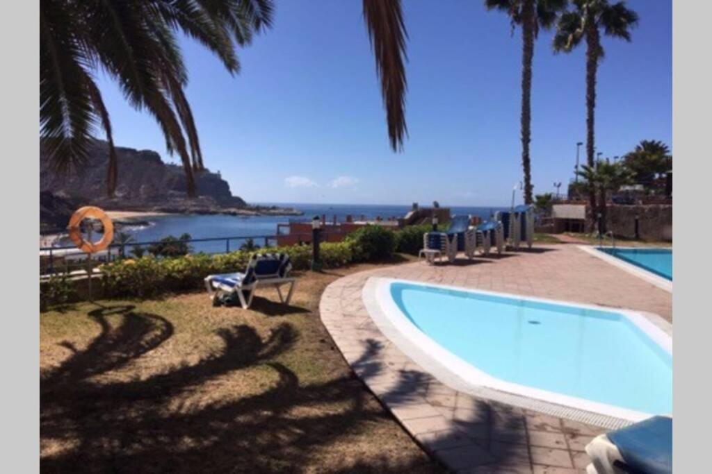 Blue Pearl - Pool - Terrace - Ocean View - Beach - Wifi - Wonderful Complex - Free Digital Travel Guide Mogán Exteriör bild