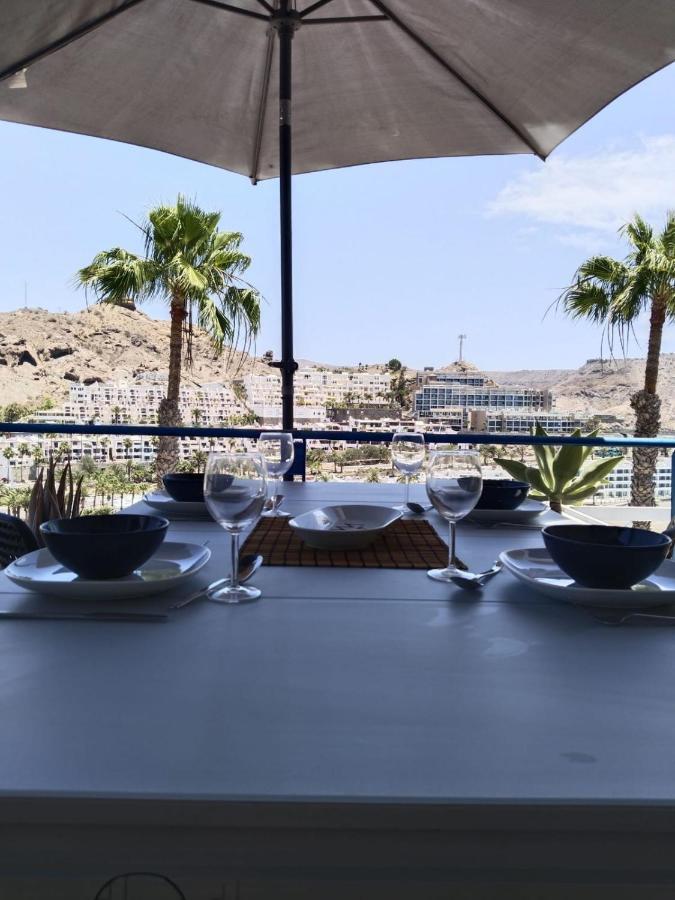 Blue Pearl - Pool - Terrace - Ocean View - Beach - Wifi - Wonderful Complex - Free Digital Travel Guide Mogán Exteriör bild